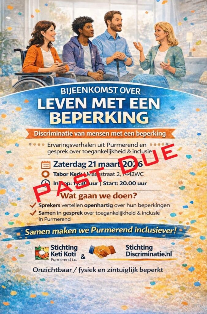 Poster Dag tegen racisme en discriminatie 2026